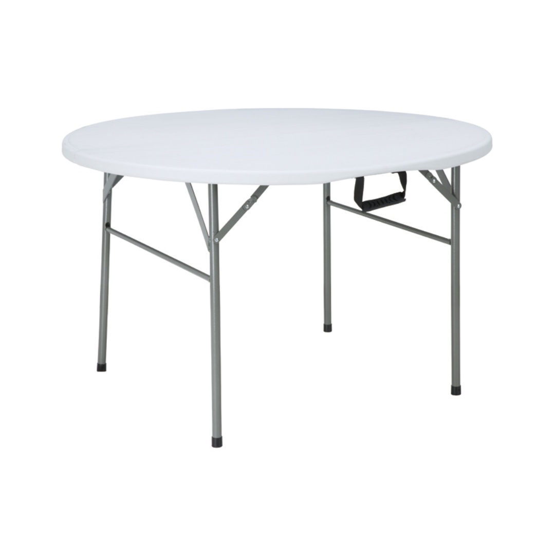 Hot Sale Folding Table 170cm Birthday Party Dining Plastic Banquet Round Party Wedding Folding Table